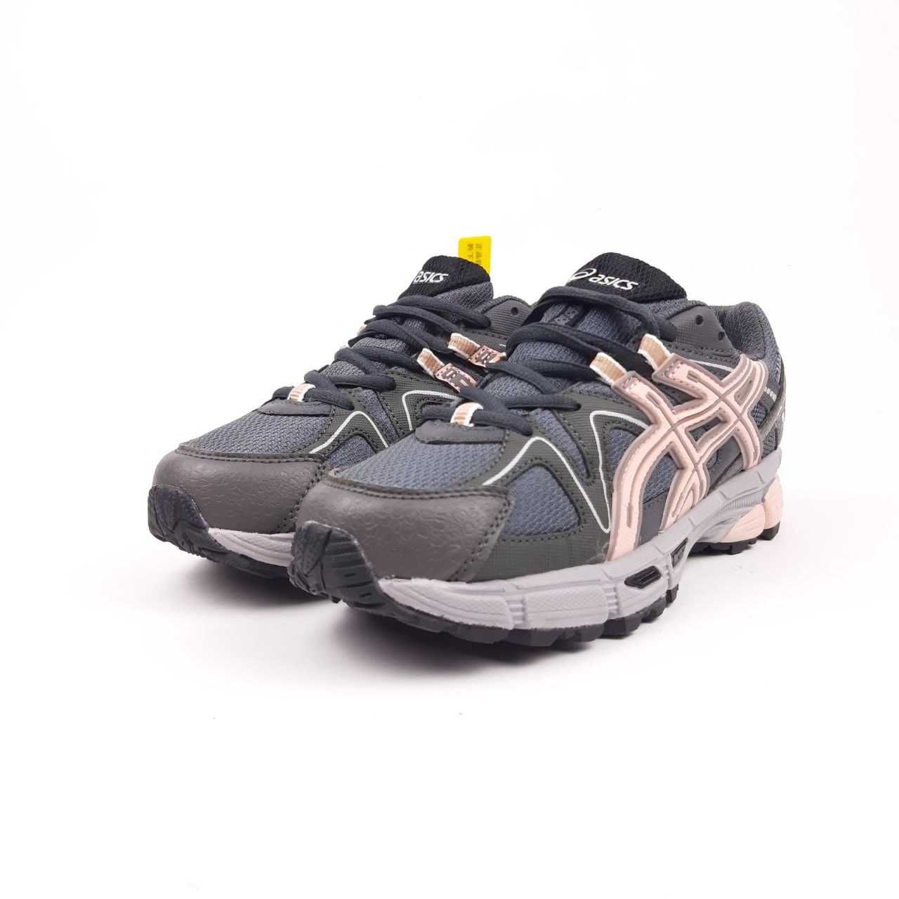 Жіночі кросівки Asics Gel Kahana 8 сірий з рожевим 20981 ТОП