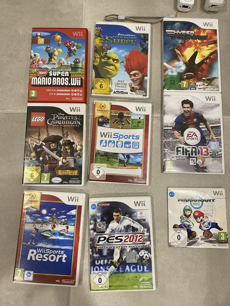 Vendo 2 Wii’s com diversos jogos e acessorios