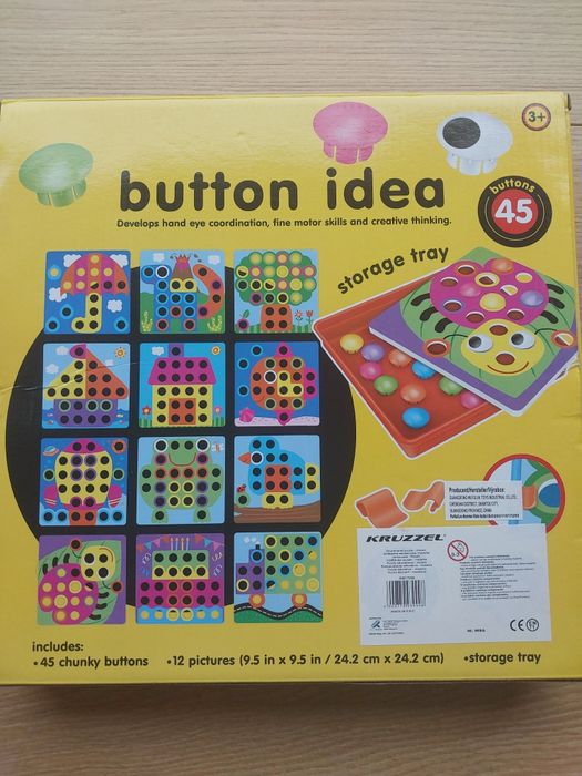 Button Idea - układanka guziczkowa edukacyjna