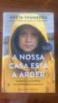 Livro A nossa casa está a arder - Greta Thunberg