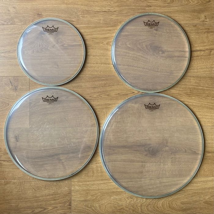 Naciągi Remo Ambassador Clear 10, 12, 14, 16”