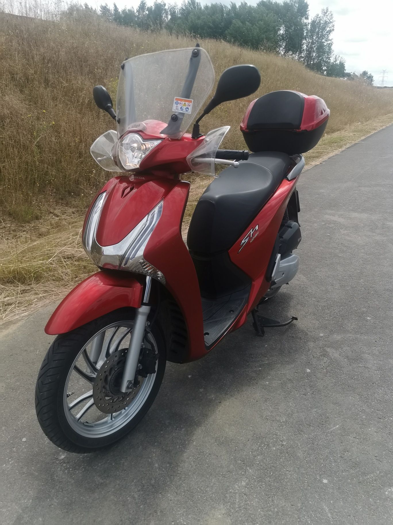 Honda SH 125 wtrysk paliwa.
