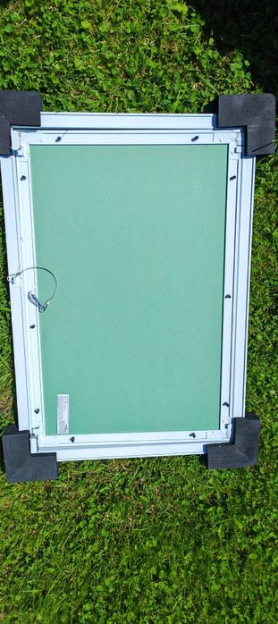 NOWA rewizja Panel rewizyjny z aluminiową ramą i płytą z gipsu, 400x60