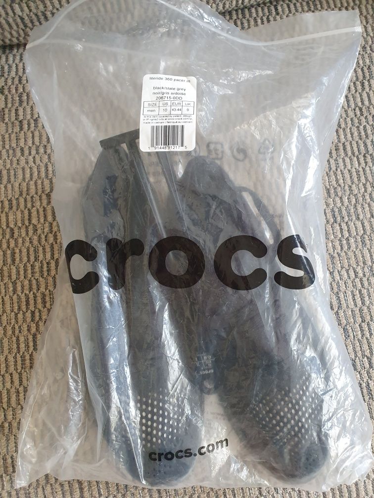 Crocs Sneakersy męskie - czarne