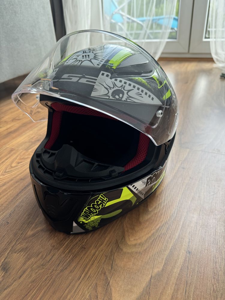 Kask motocyklowy S