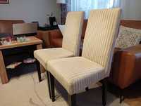 krzesła tapicerowane beżowe 14 sztuk