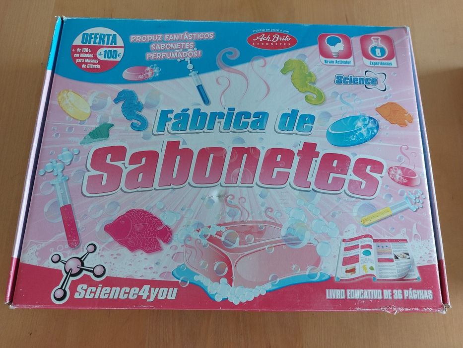 Lote de 5 jogos Science4you usados
