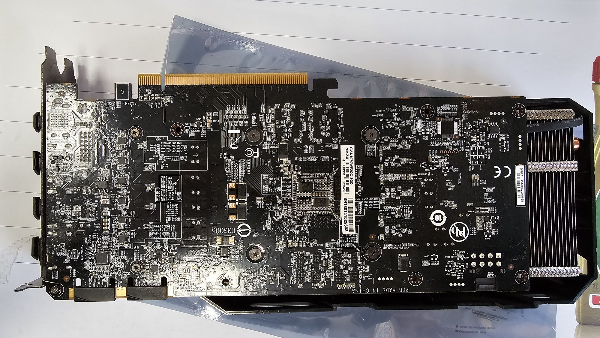 Karta Graficzna Gigabyte GeForce® GTX 1070 WINDFORCE 8GB