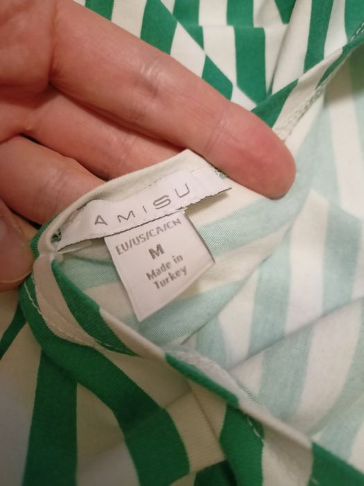 Bluzka body damskie w pasy paski 38 M