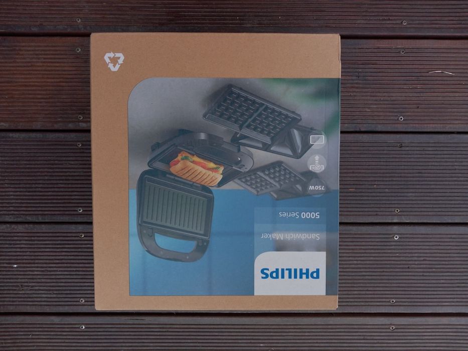 Toster Opiekacz do Kanapek i Tostów Philips 5000 series HD 2350/80