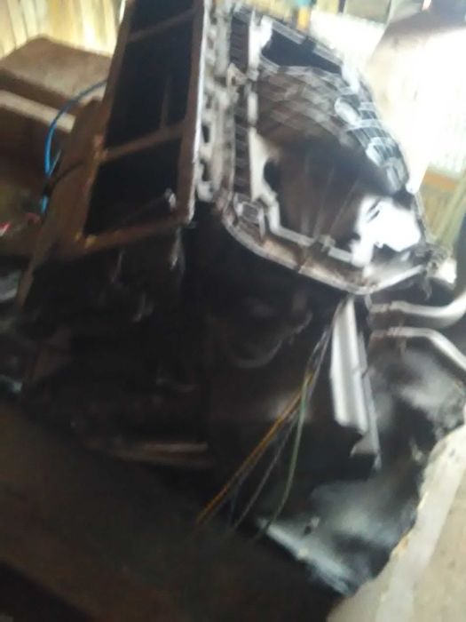 Торпеда Опель Вектра+ печка из испарителем кондиционера