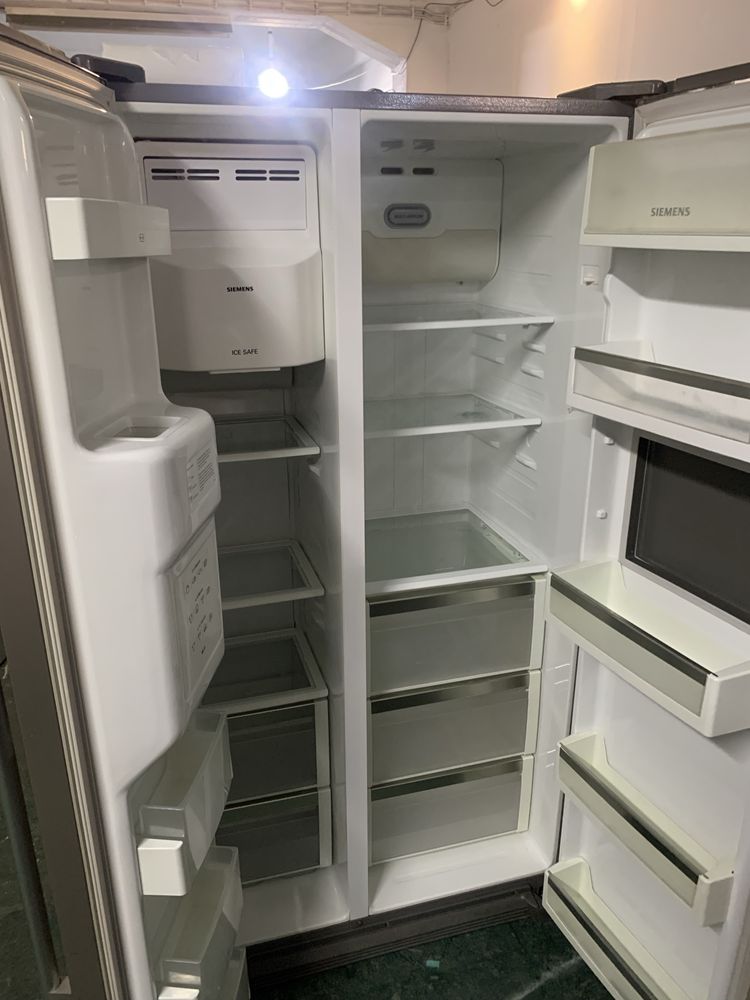 Frigorifico siemens americano cinza