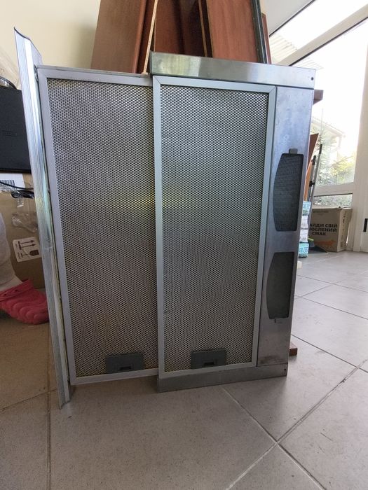 Витяжка Pyramida TL 60 INOX/2M вбудована з шафкою