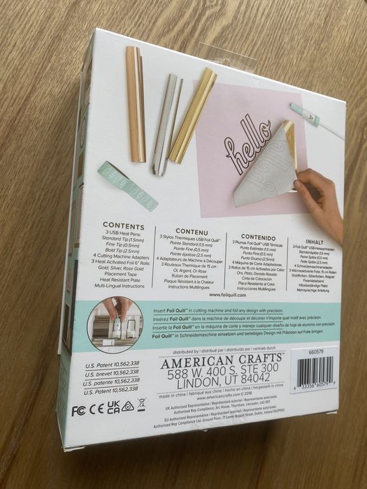 Foil Quill zestaw do złoceń ploter Hotstamping Cameo/ Brother/ CriCut