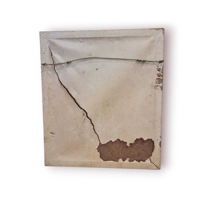 Quadro Antigo Gravura Gustave Doré – Tema Merlim (48×41 cm)