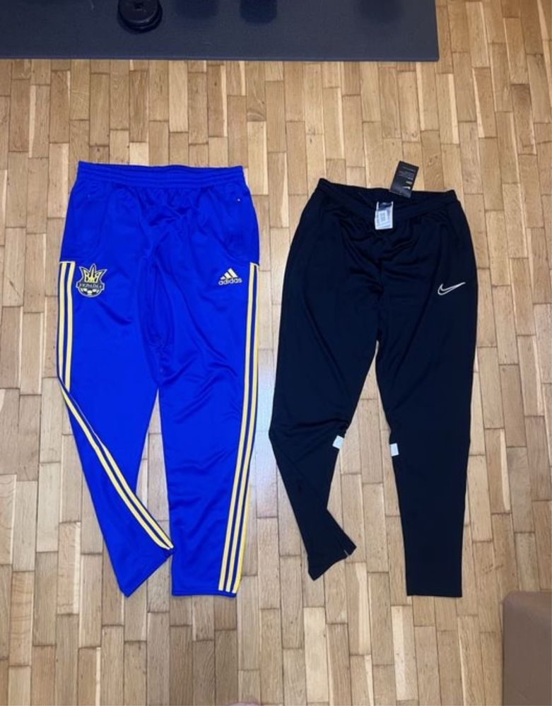 Спортивні штани футбольні розмір L adidas Україна nike court L/M