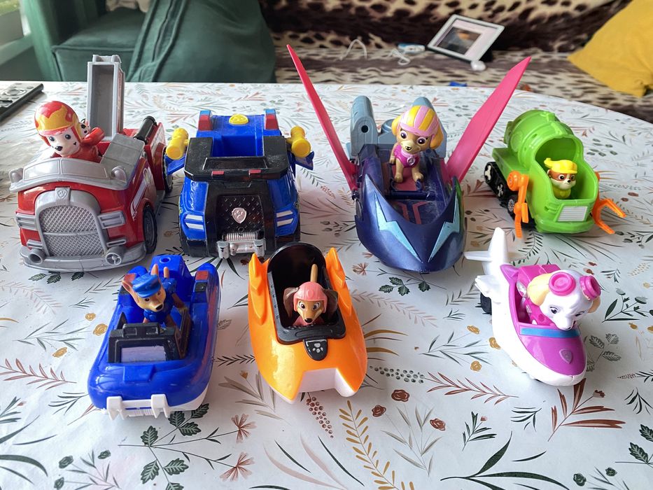 Щенячий патруль интерактивный планшет пульт (звук), машинка