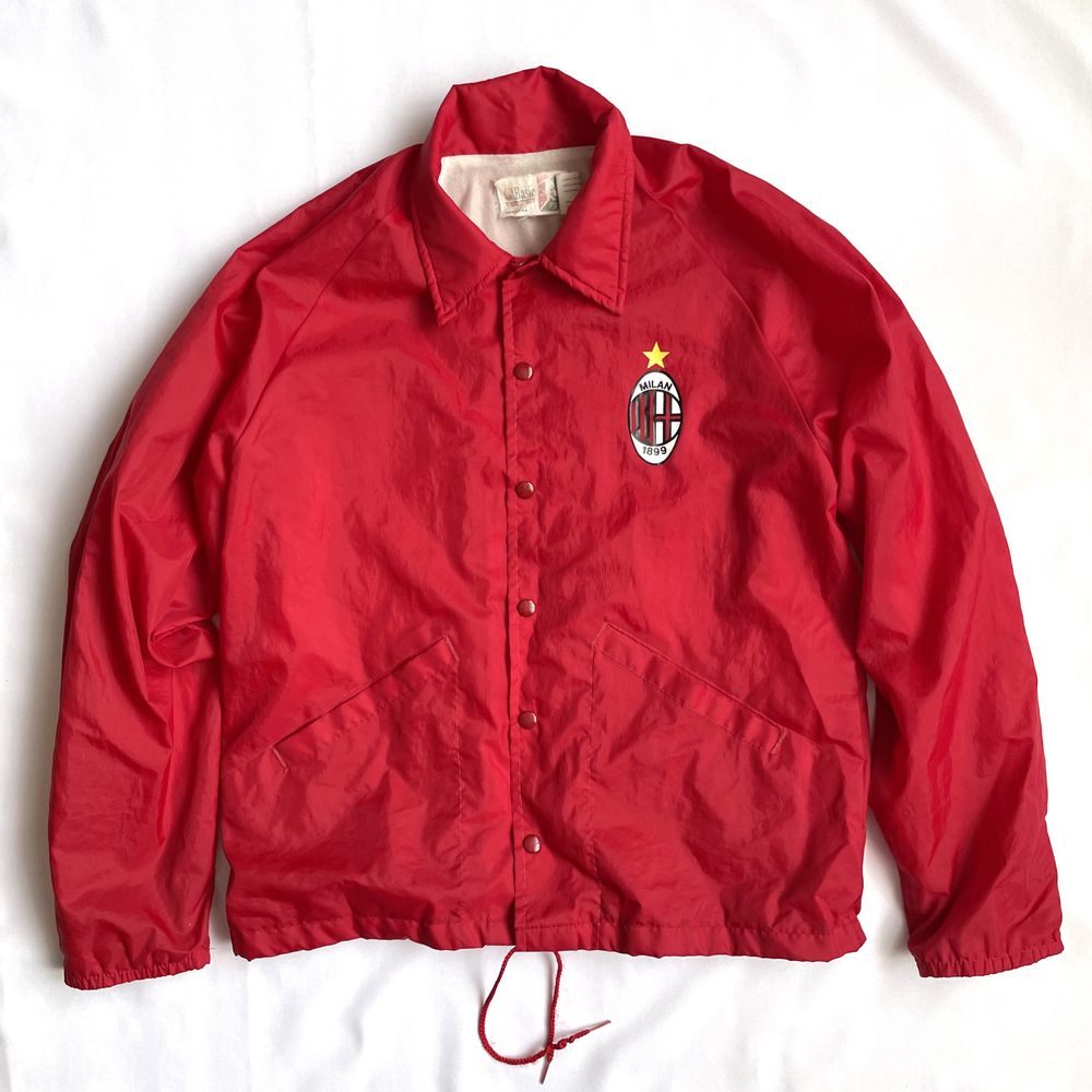 Vintage RARE 90s AC Milan Coach Jacket Колекційний Вінтажний Коуч