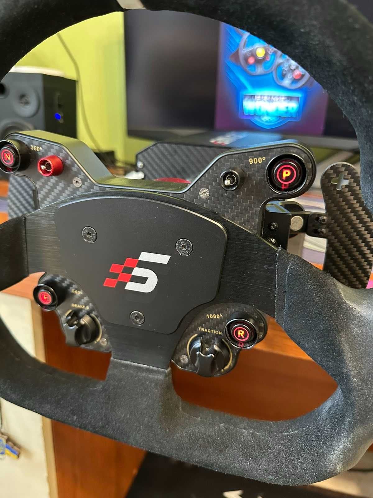 Топовый Игровой Комплект База Simagic M10 (10nm) + Simagic GT1 Carbon