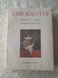 Emigrantes  - Ferreira de Castro  (Ilustrações de Júlio Pomar)