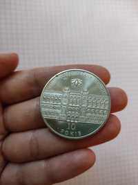 Монета 10-летия Национального банка Украины 2001 г