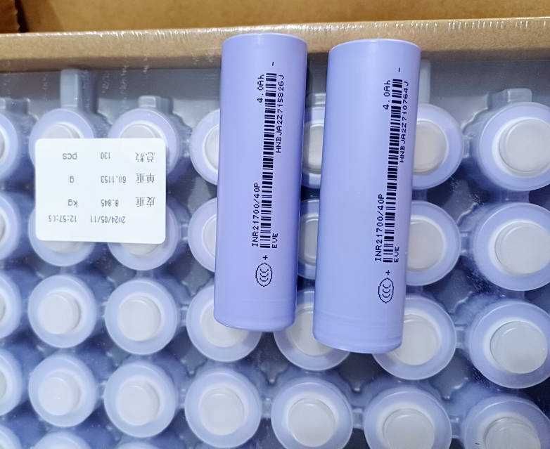 Акумулятори 21700 Lishen LR2170LA 4000 mAh 45А EVE 21700 40P  Grade A