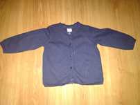 Sweterek rozpinany h&m r.74