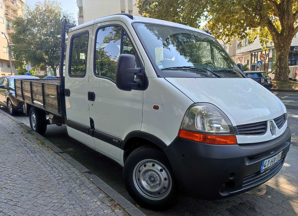 Renault Master Ligeiro de Mercadorias 7Lugares + Caixa carga 3,20m