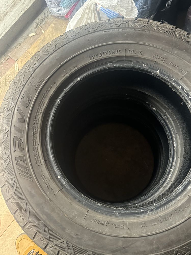 Продаю 3 шини Arrivo terramax 245/70R16