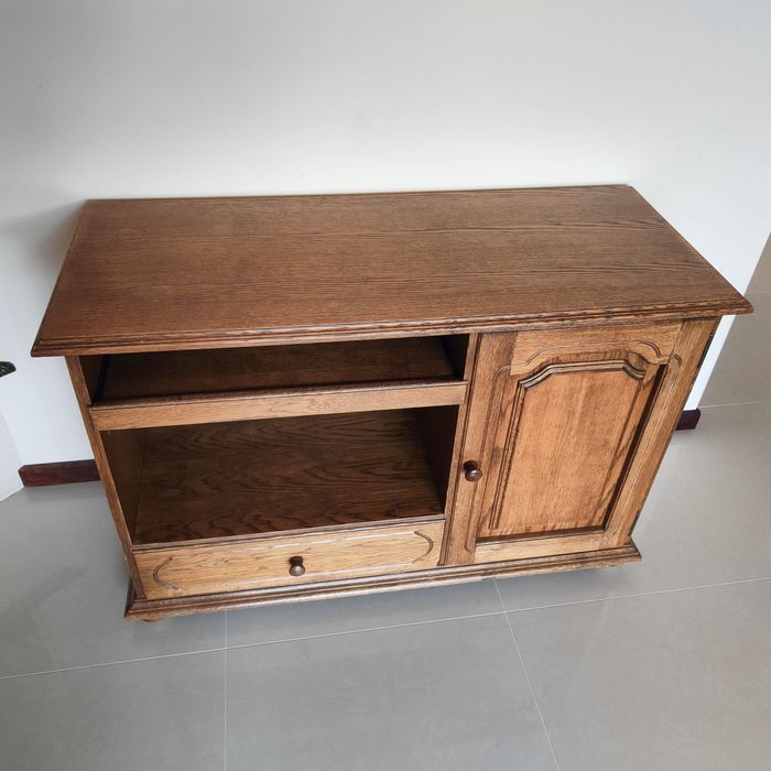 Komoda dębowa rustykalna Olsztyńskie Fabryki Mebli