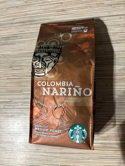 4 szt Starbucks Colombia Narino - kawa ziarnista