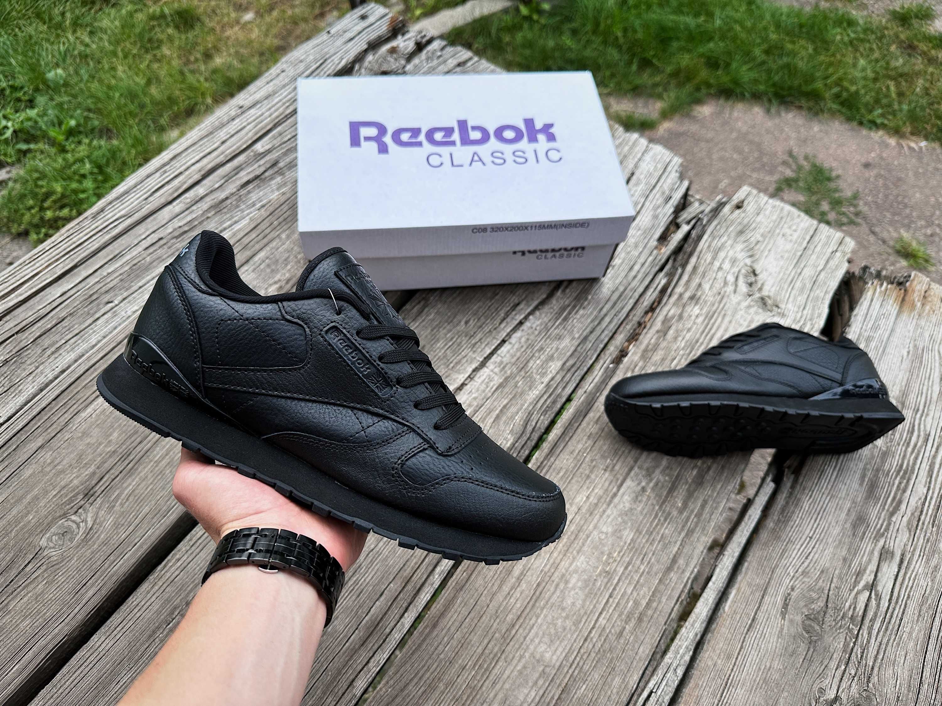 Мужские кроссовки Reebok Classic (3 цвета) водонепроницаемые