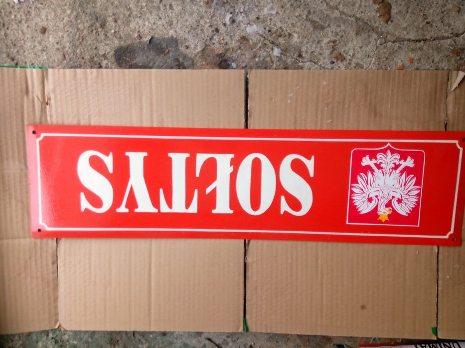 Stara tablica Sołtys