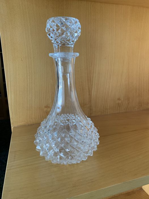 Garrafa de vidro Cristal