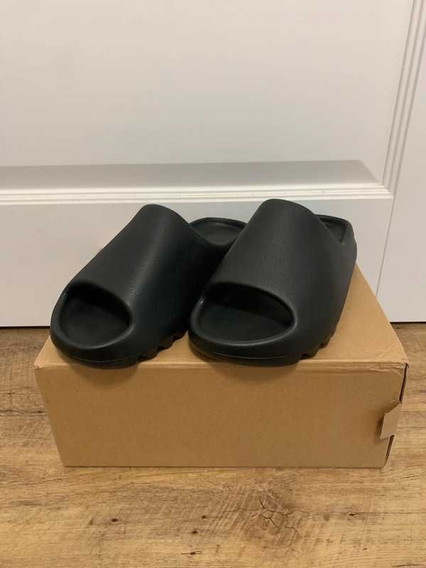 Adidas Yeezy Slide_Black Oryglnał Nowe Klapki 42
