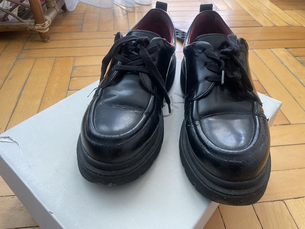 Lasocki modne retro 36/37 buty damskie okazja stan bardzo dobry skóra
