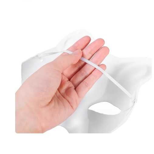 Maska kota biało-czerwona przebranie Nowa