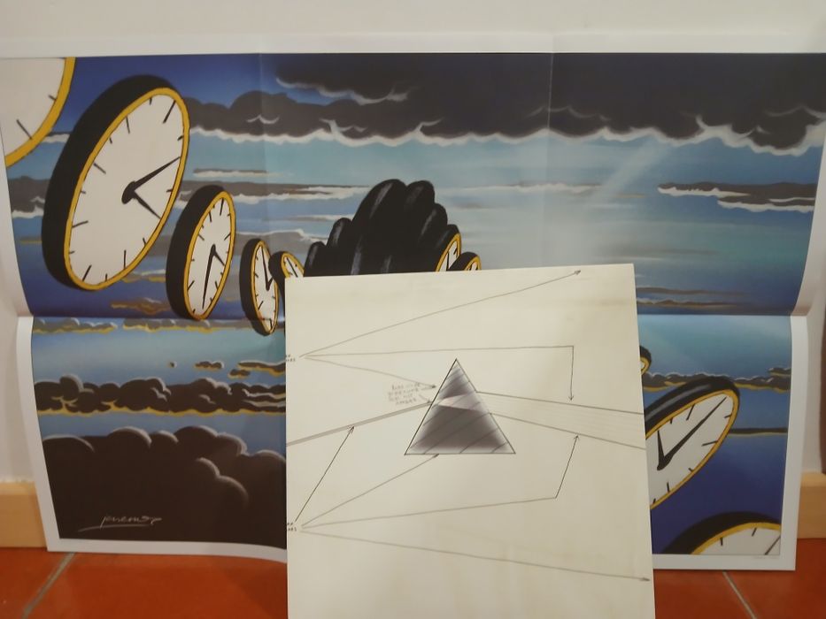 LP 180g NOVO Pink Floyd-The Dark Side of the Moon Live at Wembley 1974