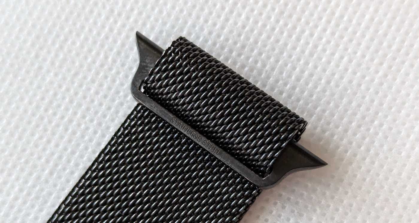 США Ремінець металевий Apple Watch 44 mm Milanese Loop Black