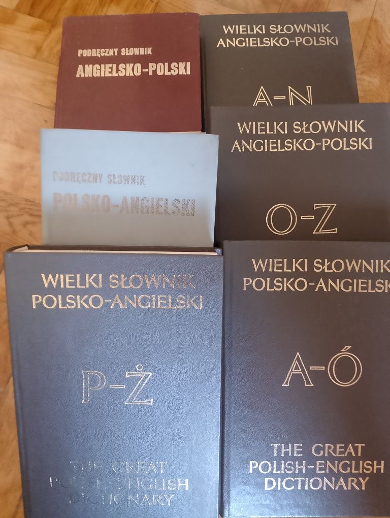 Słowniki polsko-angielski i angielsko-polski