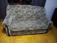 Sofa rozkładana, fotel