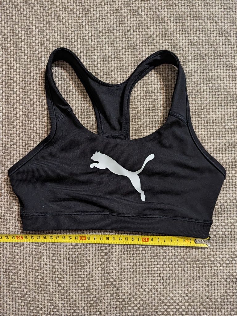 Cпортивный топ Nike Dri-FIT (XS). PUMA (S)