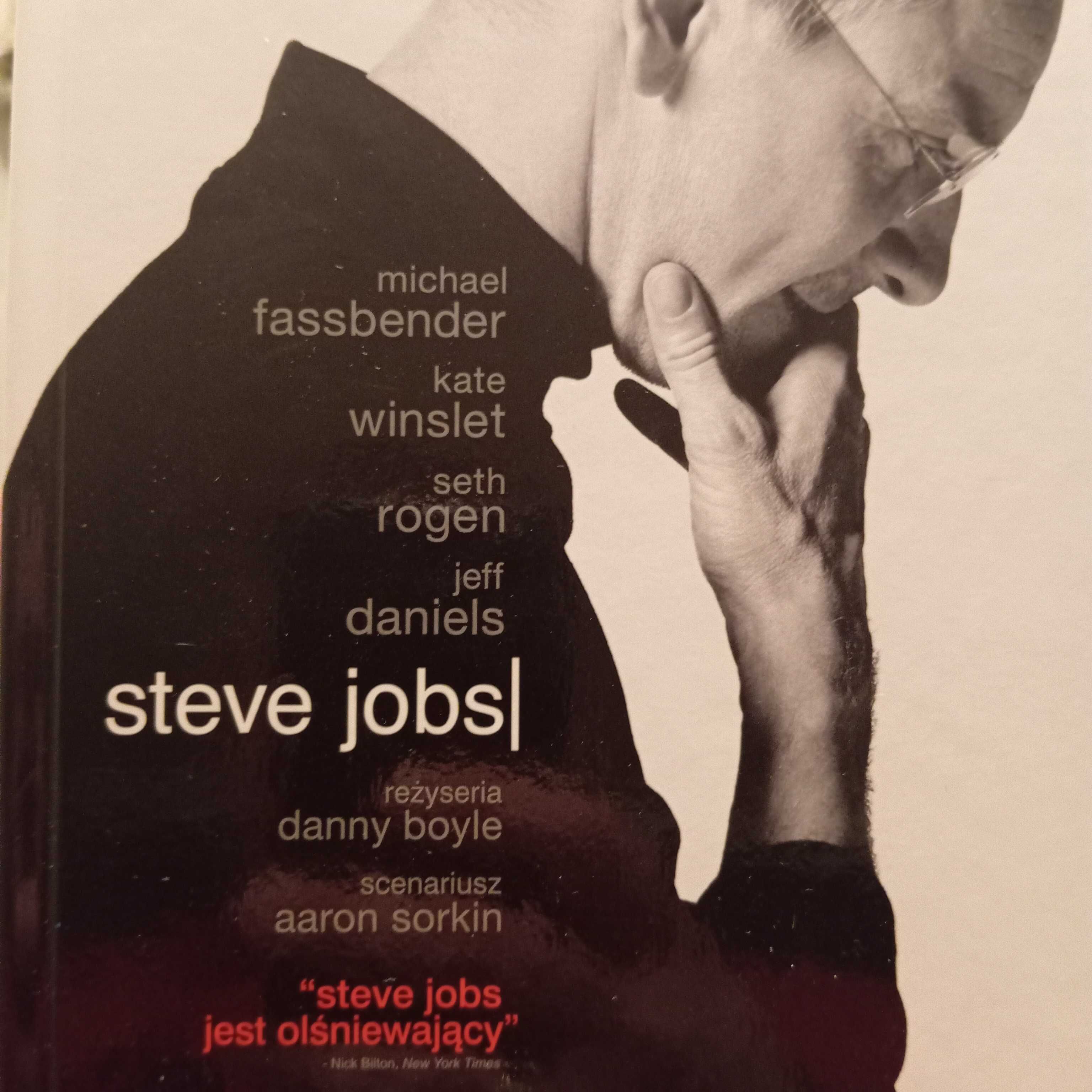 Steve Jobs, film DVD + książka, stan bdb