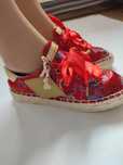 Trampki, espadryle damskie czerwone, Replay,  r. 36