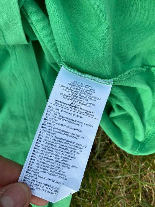 Koszulka Nike tee r.L vintage zielony logo haft streetwear swoosh