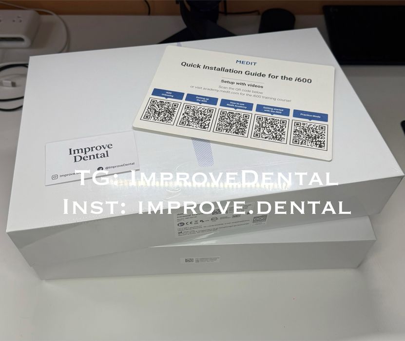 Стоматолонічний сканер medit i600 2022 року б/в та новий 2023 року!