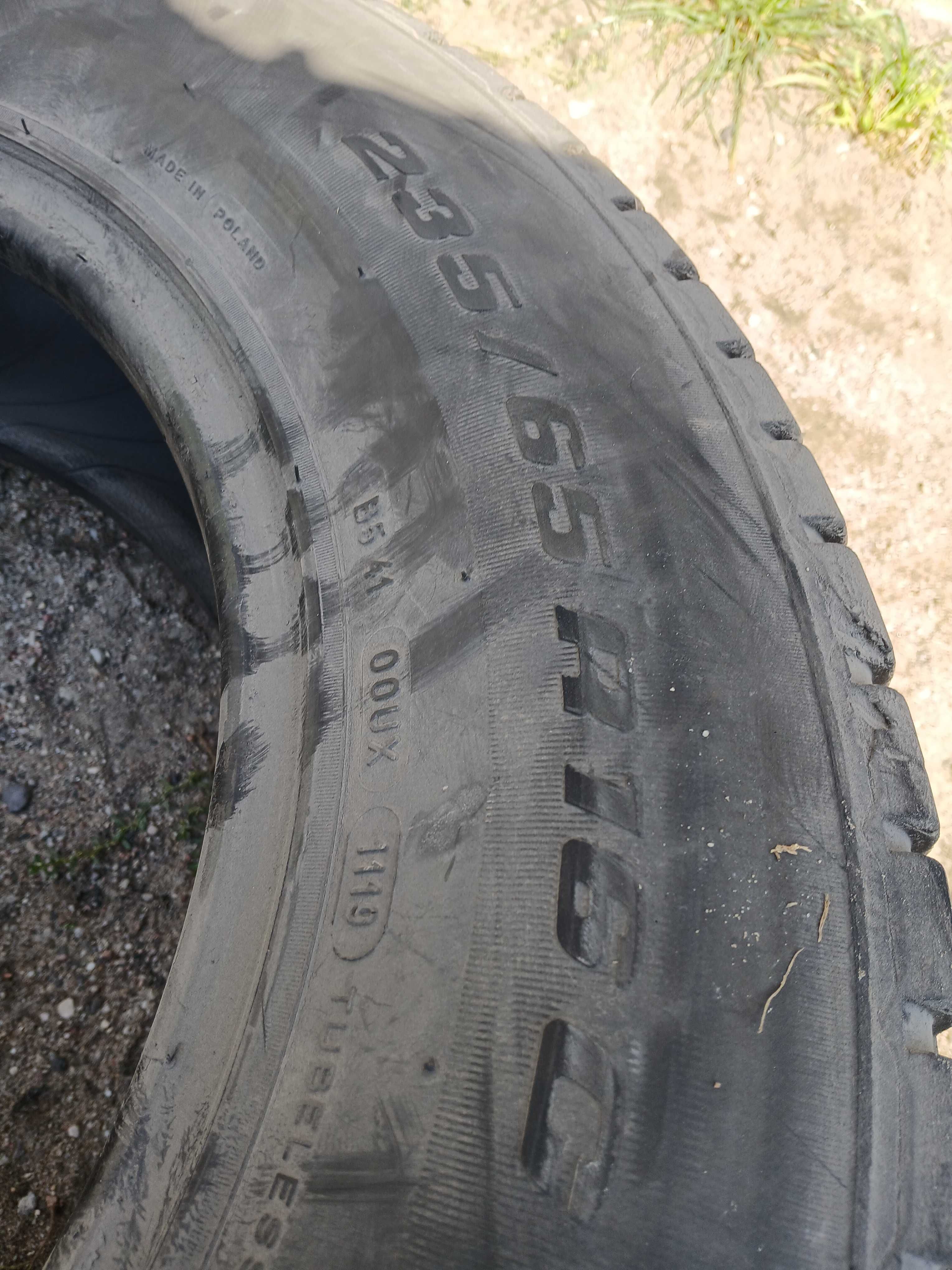 2x używane opony letnie 235/65 R16C BF Goodrich Montaż GWARANCJA