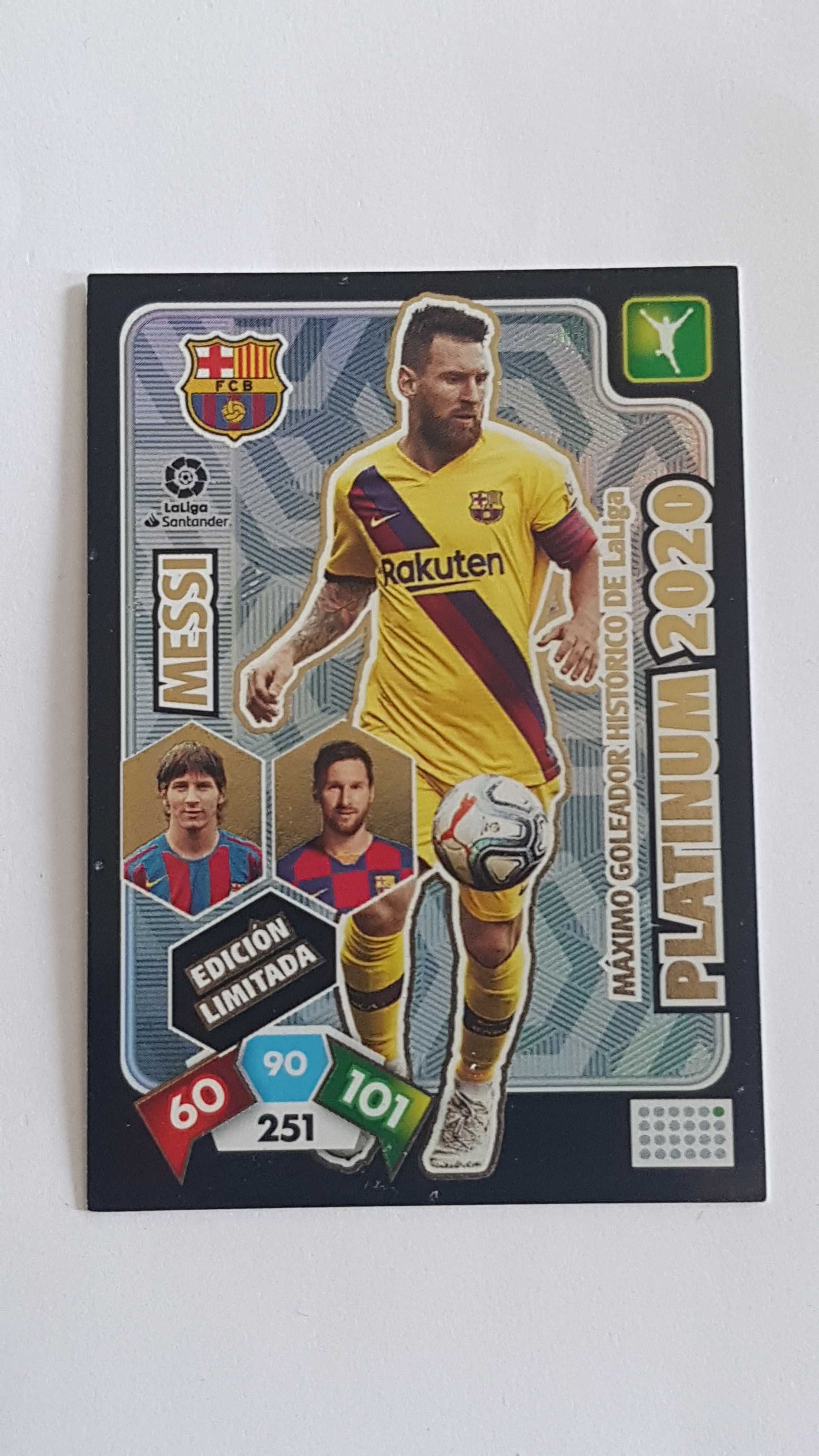 Panini La Liga Platinum 2020 Limited Edition MESSI