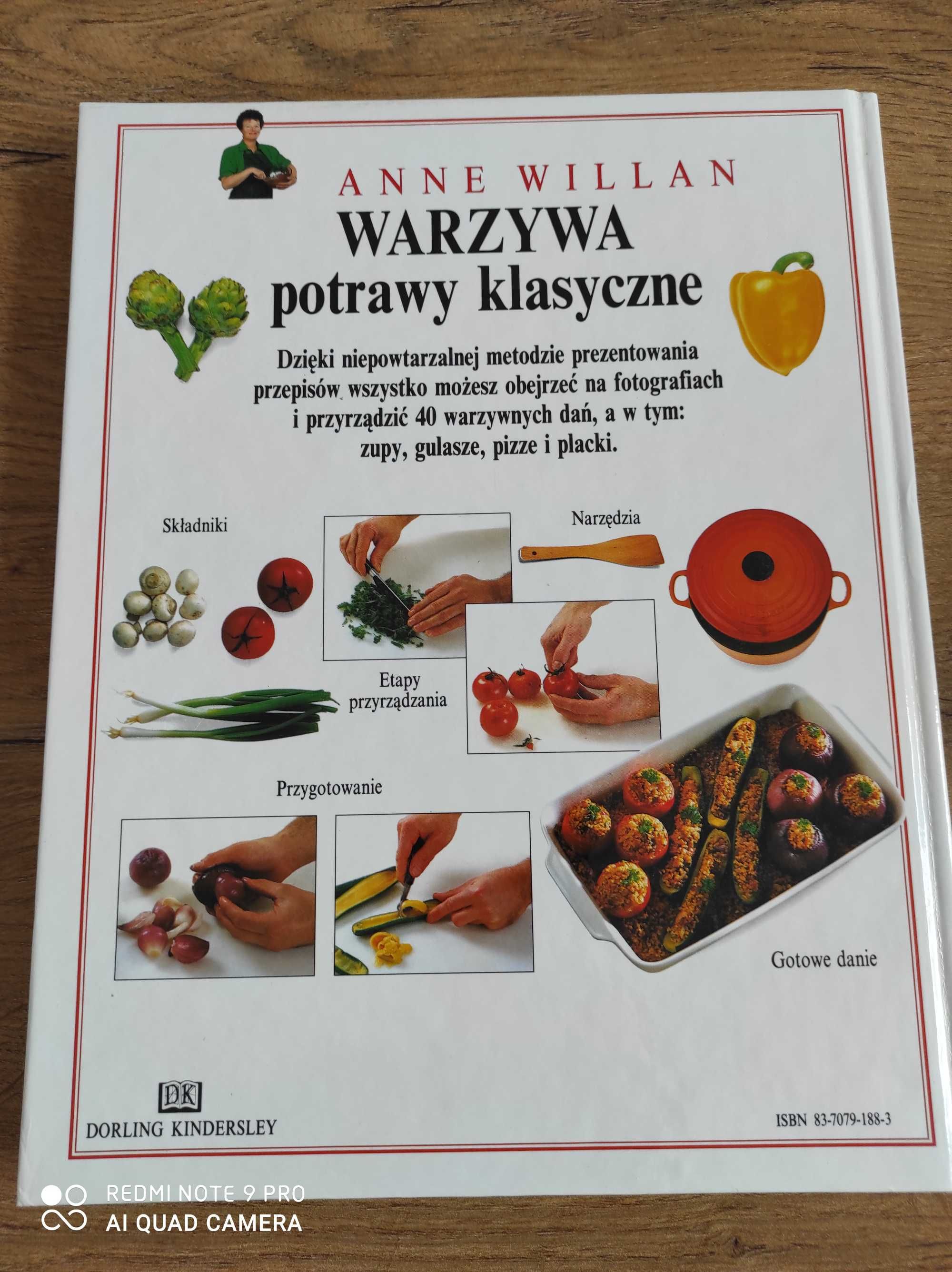 Poradnik kulinarny Warzywa potrawy klasyczne Anne Willan