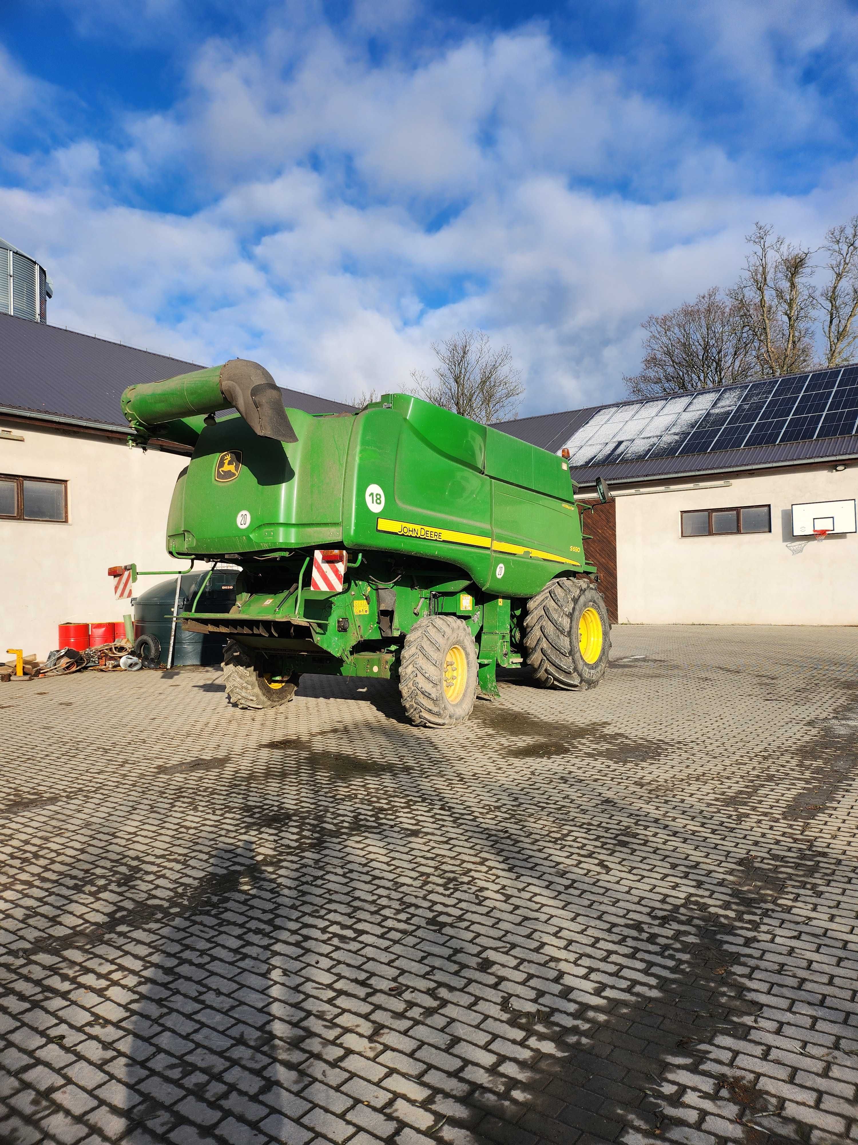 John Deere S690 HM 4x4 2008r